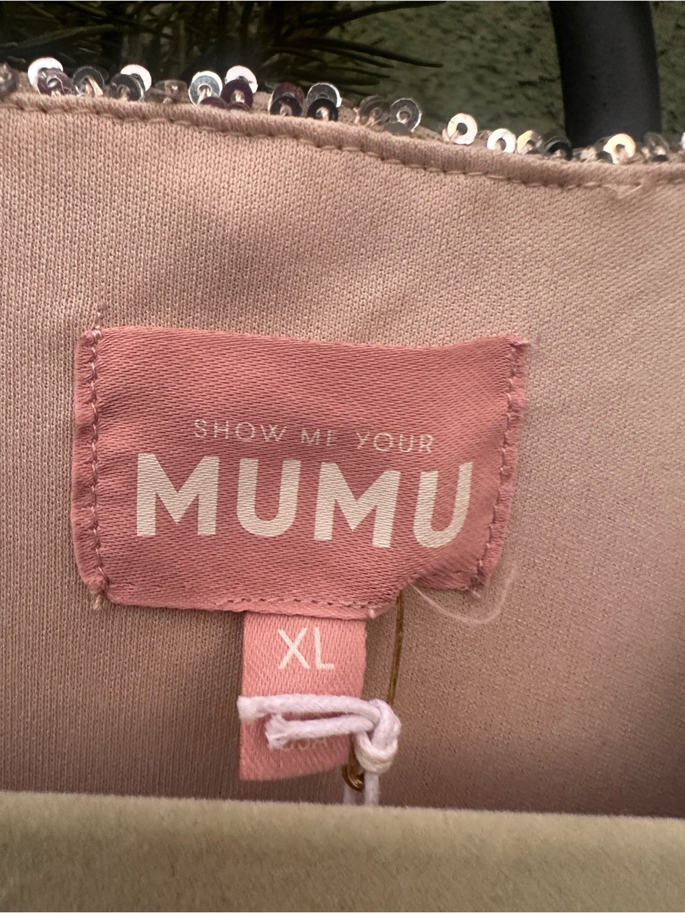 Show Me Your MuMu Silver Sequin Mini Dress - Picture 6 of 9